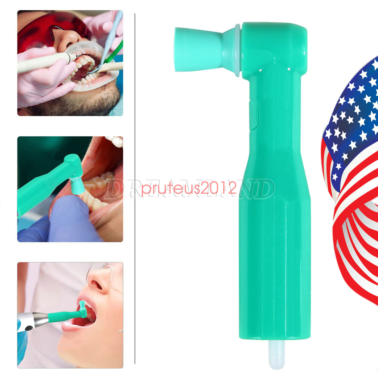 100pcs Dental Disposable Prophy Angles Soft Cup Latex Free Right Angle 90° angle