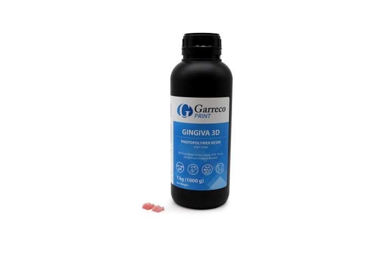 Garreco Gingiva 3D Photopolymer 3D Resin-Soft Pink REF 6885002S