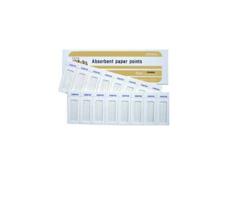 Meta Absorbent Paper Points – X-Coarse Non-Color Coded, Cell Pack of 200