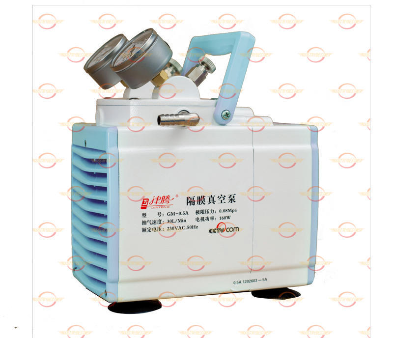 1x Handheld Oil Free Diaphragm Vacuum Pump 30L/min Lab Oilless Pump GM-0.5A New