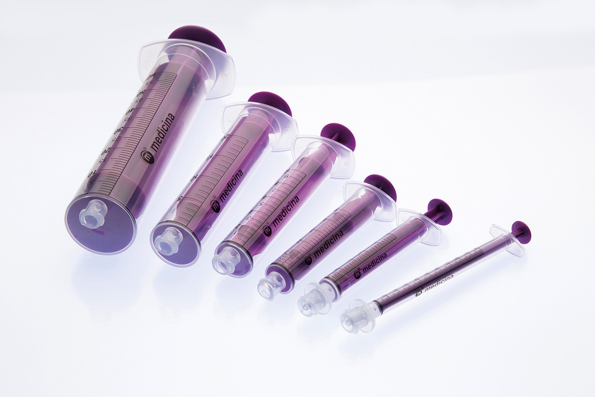 ENFit® Reusable Sterile Syringe with O-Ring 20ml Individually Packaged 10 Pack