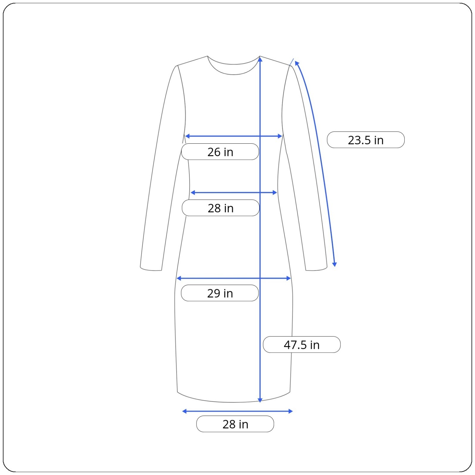 5 Pcs Disposable Medical Gown Sky Blue
