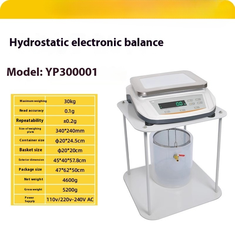 Water Purification Mechanics Electronic Scale Immersion Density Electronic Scale
