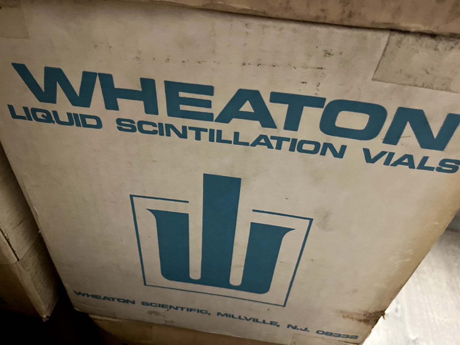 vintage wheaton scintillation vials glass jar art deco screw top lot of 10
