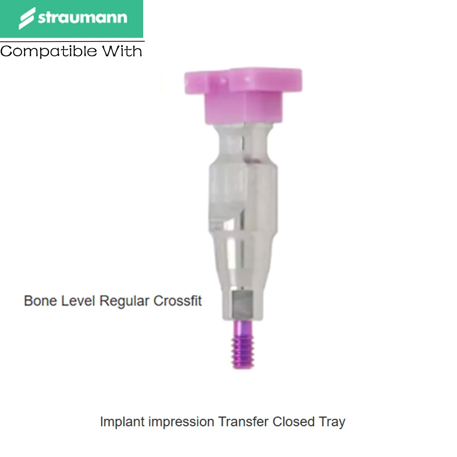 Dental ScanBody Transfer Analog for Straumann NC/RC Impression Tray Tool CAD/CAM
