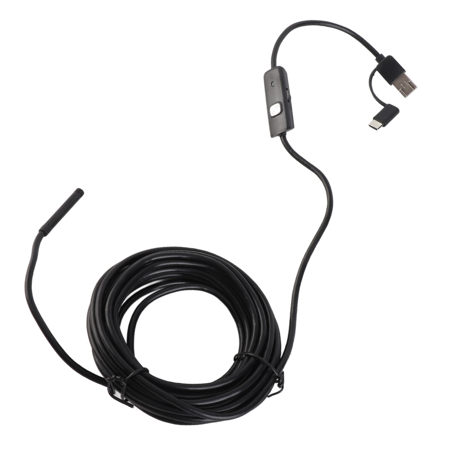 Endoscope Camera Mobile Phone PC USB Type C 3 In 1 For With LED Light