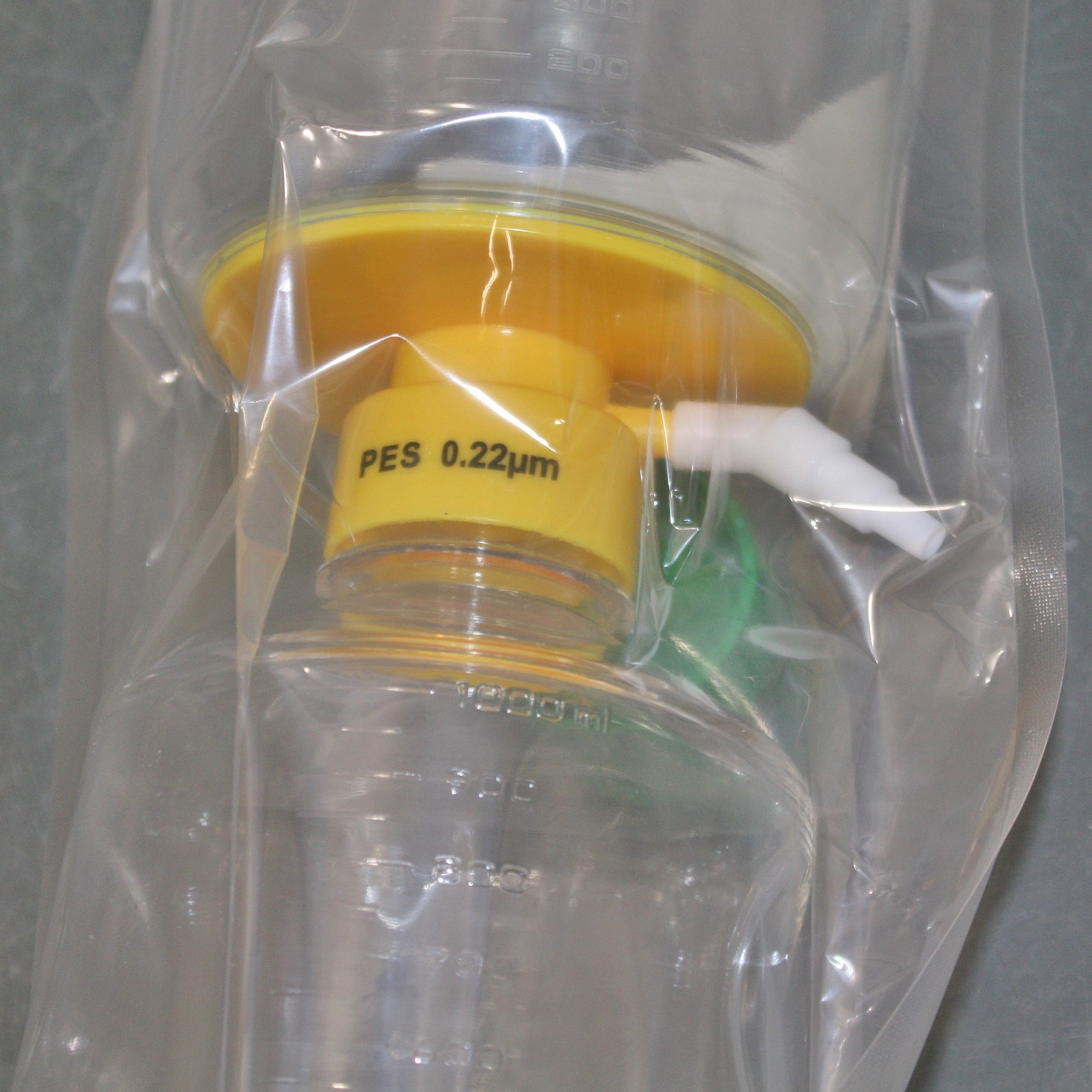 (12) Cole-Parmer Disposable Bottle Top Aspirator 07630-10, 1000mL, 0.22um, PES