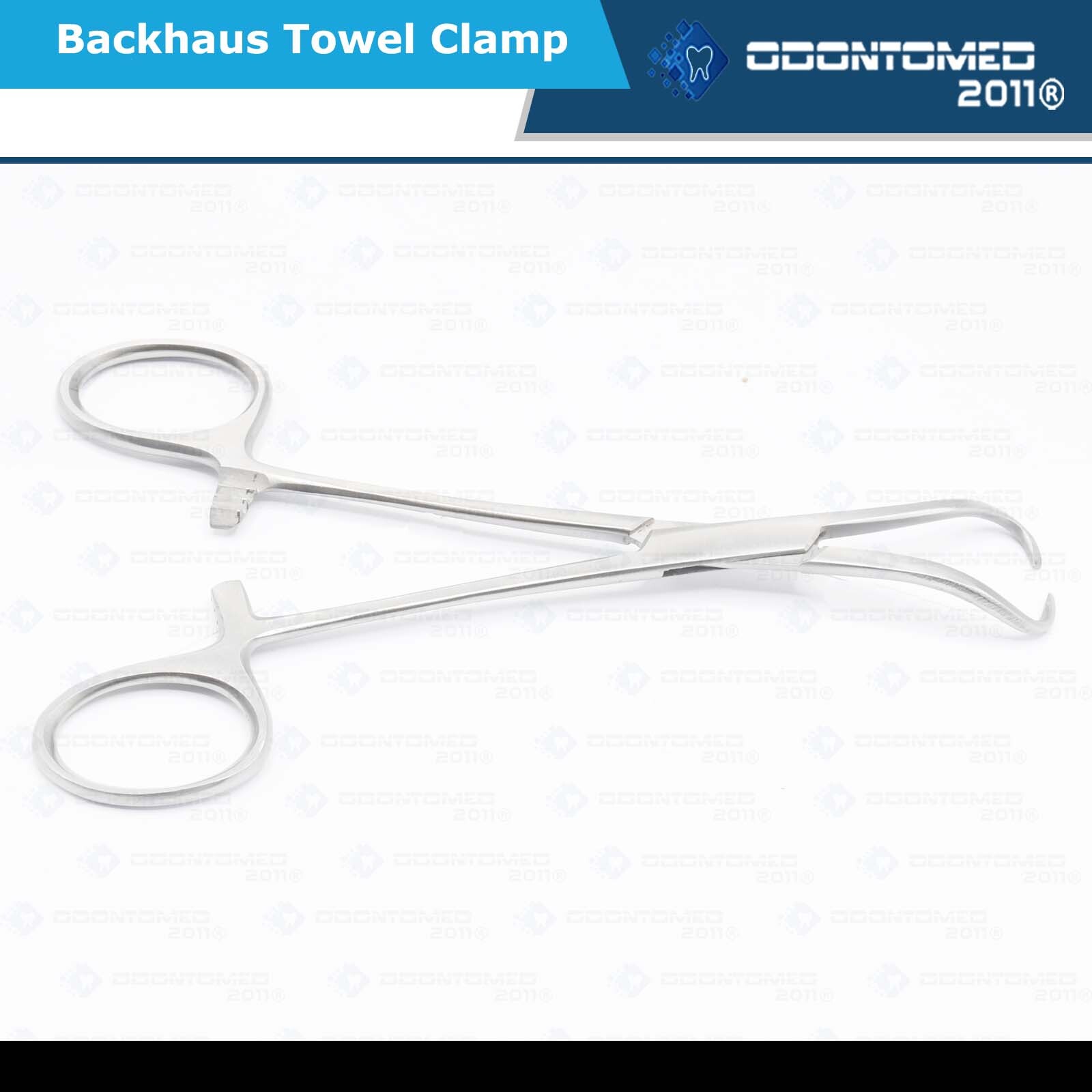Veterinary Backhaus Towel Clamp forceps 3.5″ Stainless Steel New Instruments