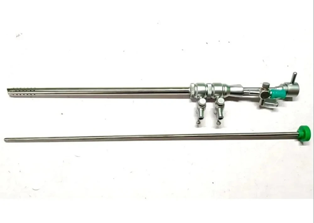 1PCS Hysteroscope Bettocchi Operative Sheath Double Channel 4mm SS Instrument CE