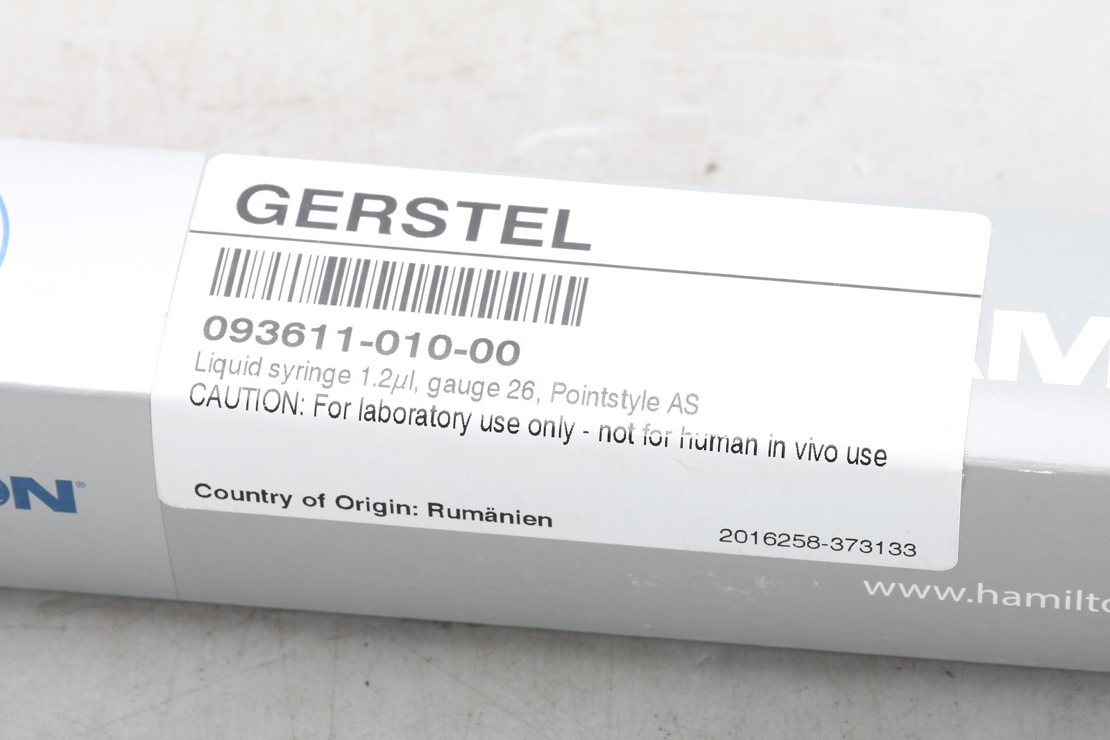 Gerstel 093611-010-00 Liquid Syringe (1.2uL) – New Open Box