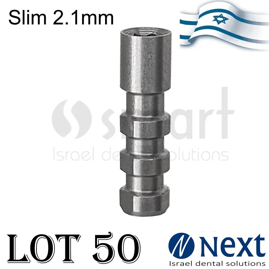 Lot x50 Analog internal hex system narrow slim platform 2.1 mm