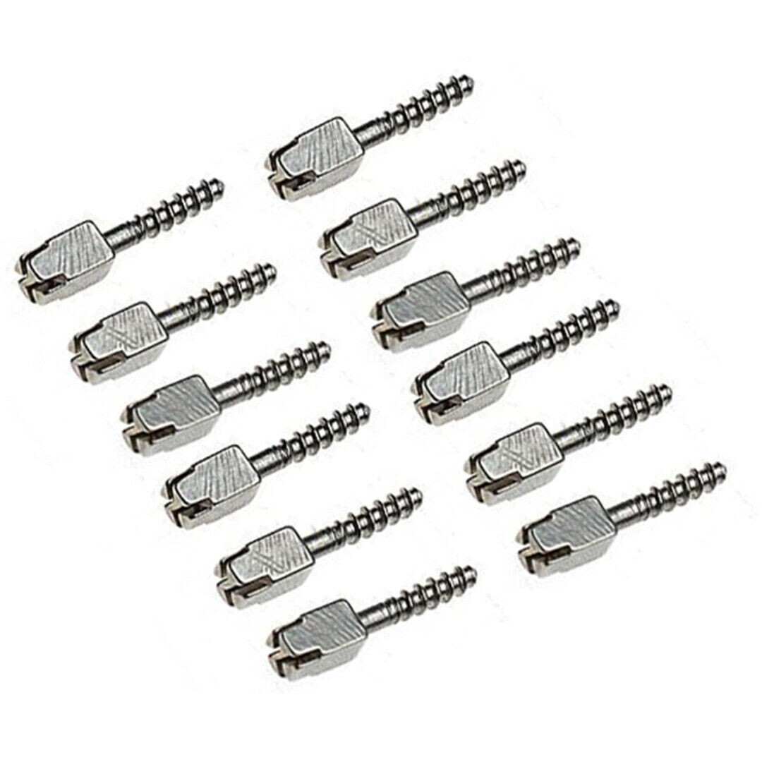 120/240 Pcs Dental Assorted Cross Head Root Conical Stainless Steel Screw Plated