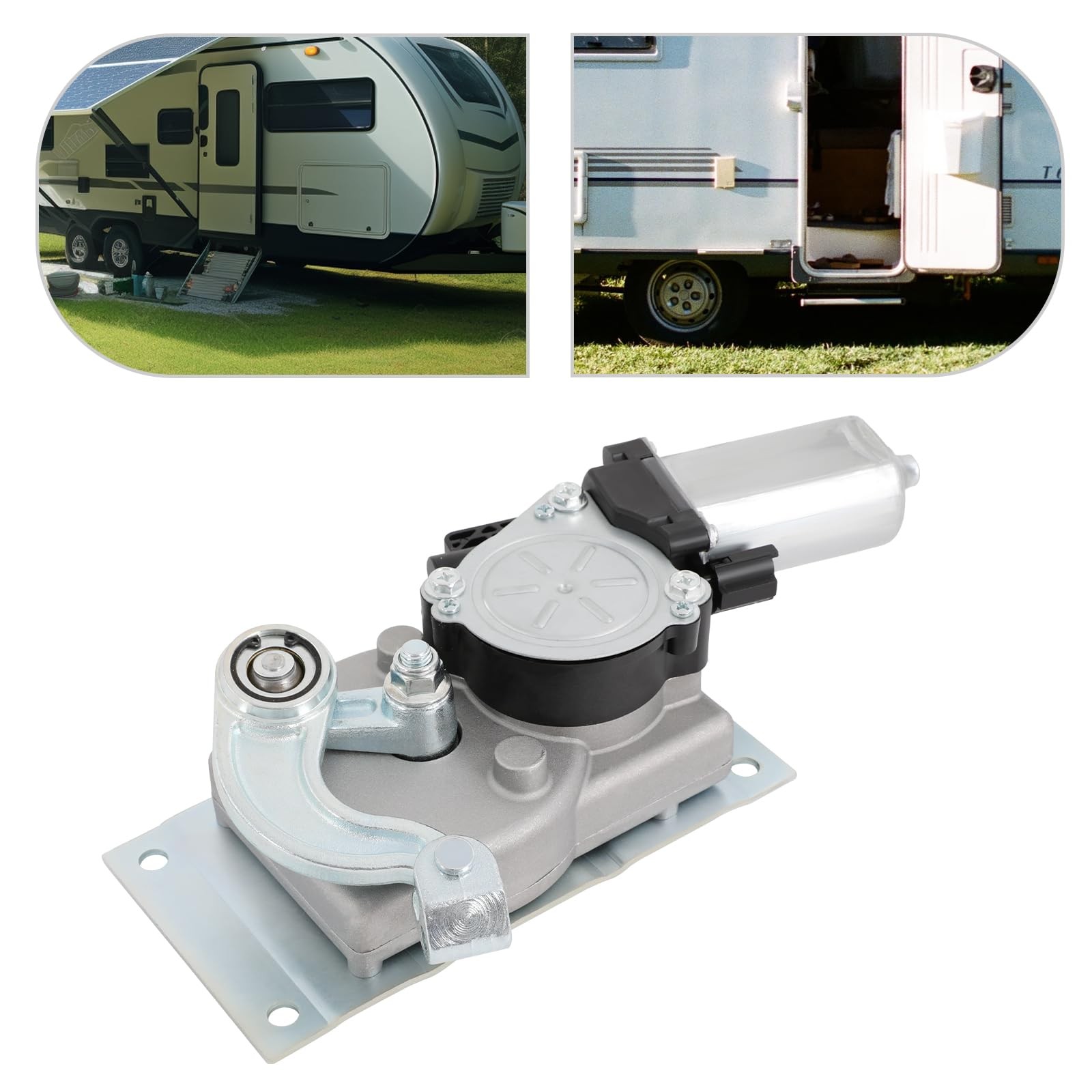 RV Step Motor Kit with Gearbox Control Unit for Motorhome Stairs Easy Assembly