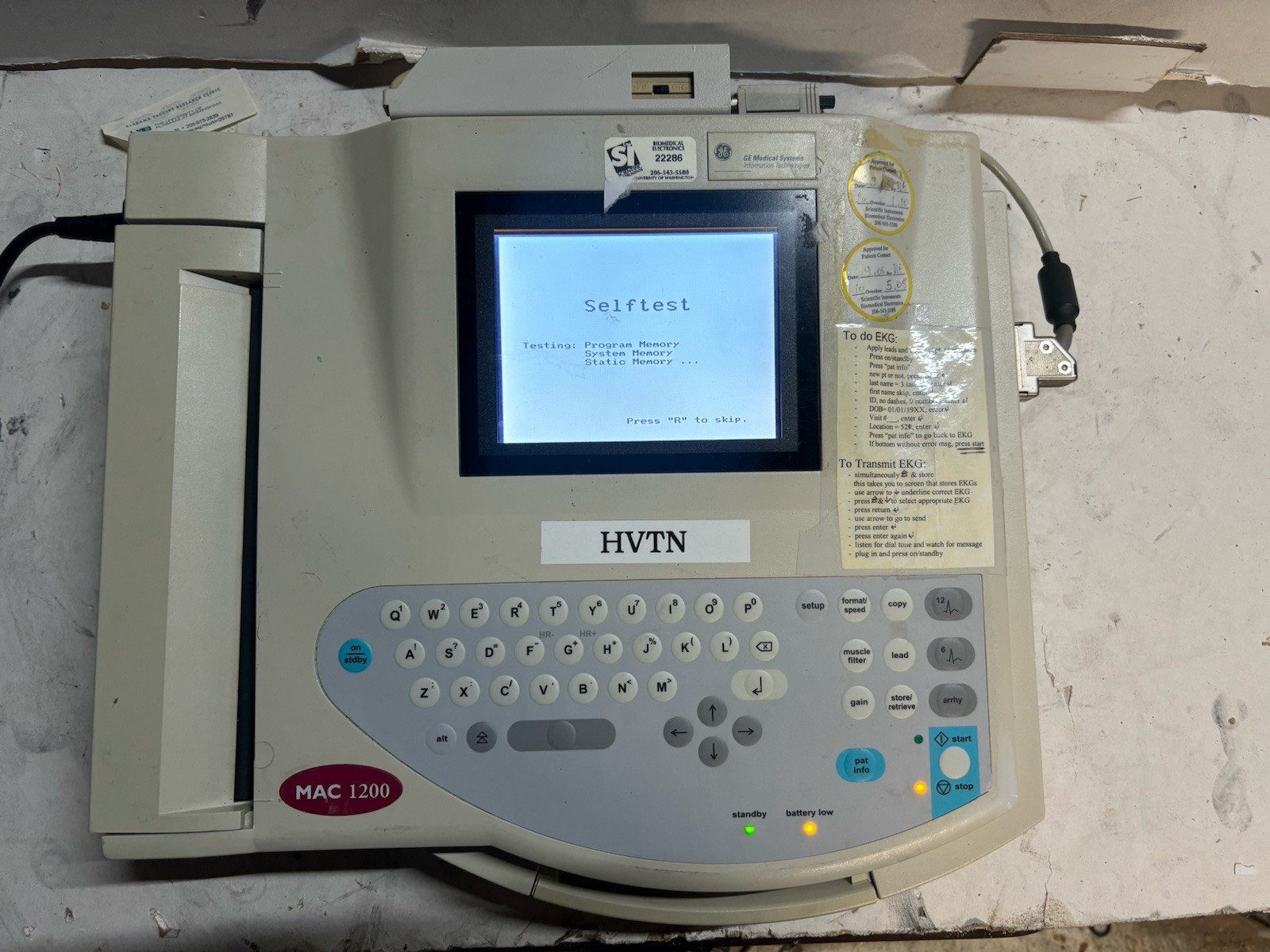 GE MAC 1200 Free Shipping