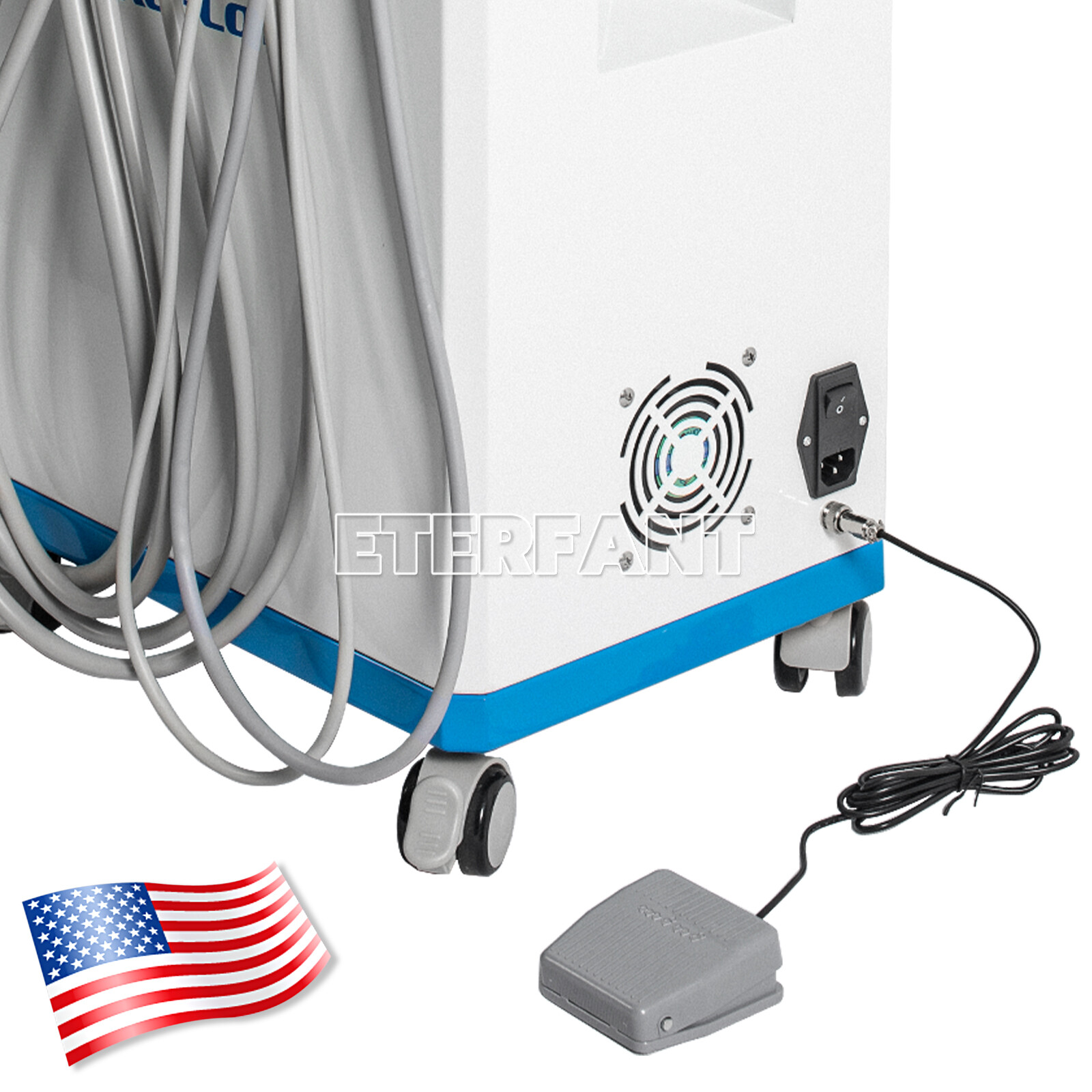 Dental Delivery Unit System/Treatment Cart/Unit with Air Compressor/Suction Unit
