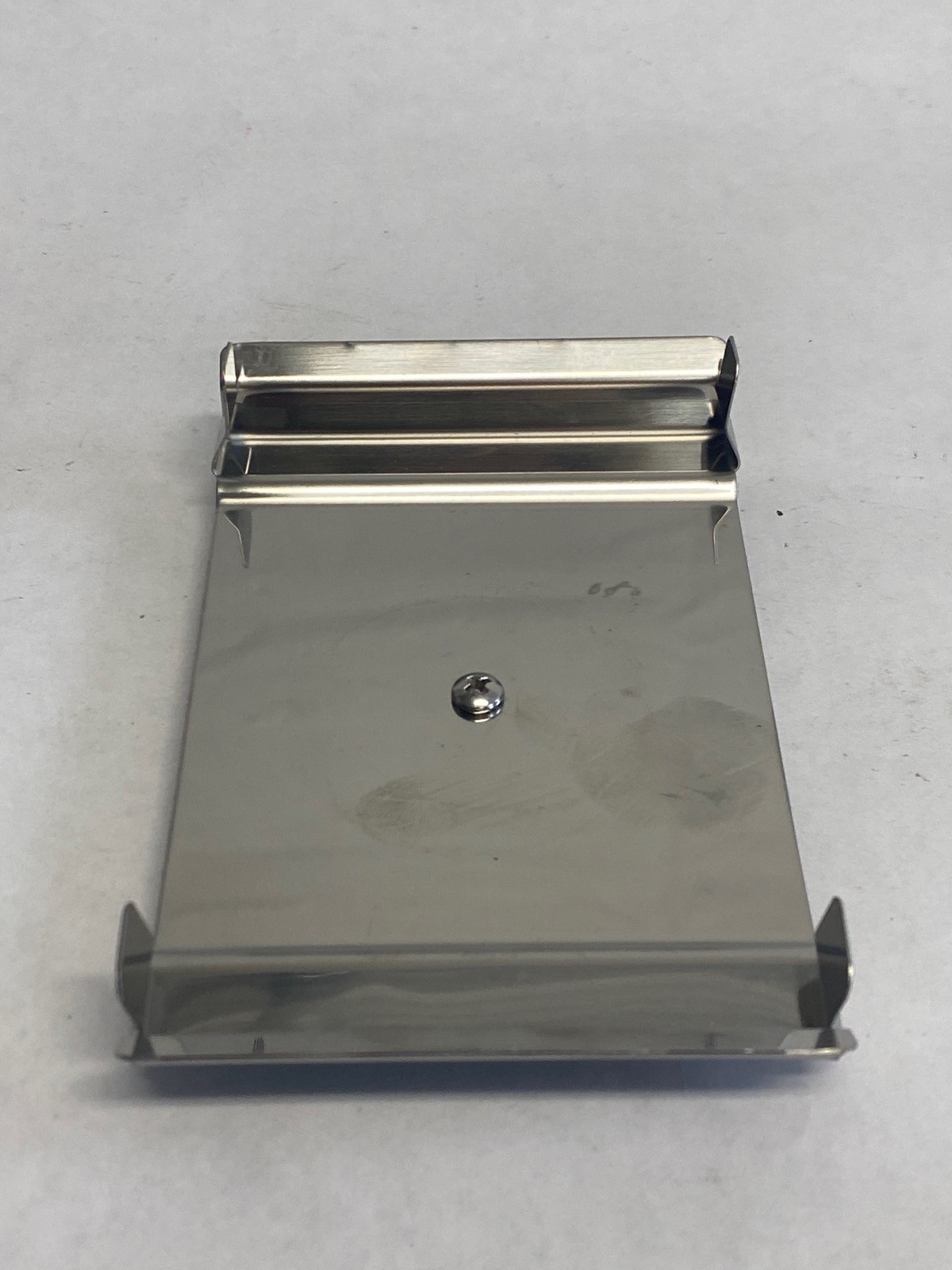 Used (5) BENCHMARK MAGic Stainless Magnetic MicroPlate Shaker Clamps H1000-MR-MP