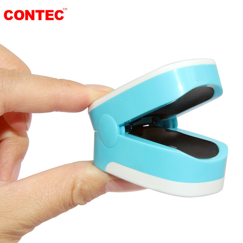 Finger Pulse Oximeter Portable Heart Rate SPO2 Monitor Blood Oxygen Meter Sensor