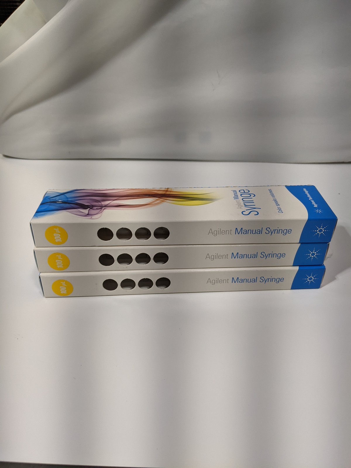 CHEMGLASS 2cc Glass Syringe Lot 8x CG-3070-01 Luer Lock Lab