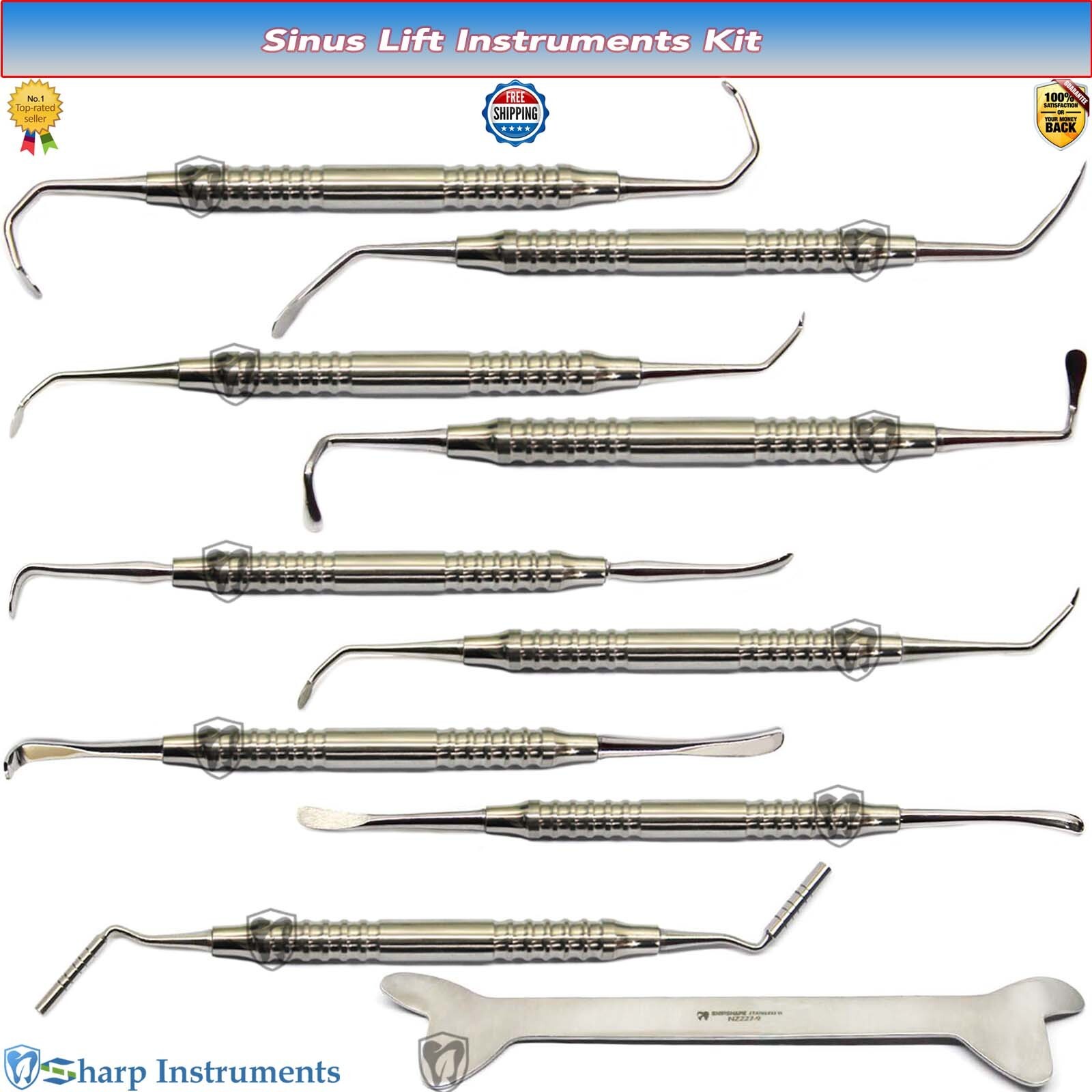 Sinus Lift Kit New-Ace Surgical Supply Implant Surgery Dental Instruments NZ010S