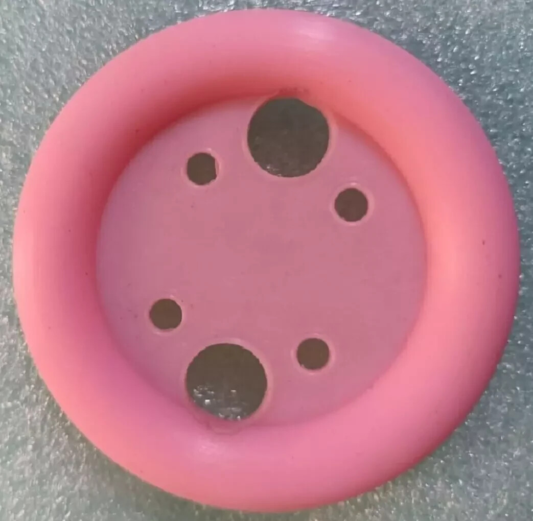 2 X Vaginal Ring pessary with support are 100% silicone
