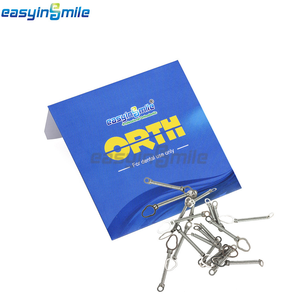 Dental Orthodontic Closed Coil Spring NITI 010/012 open Spring 6/9/12mm 10Pcs