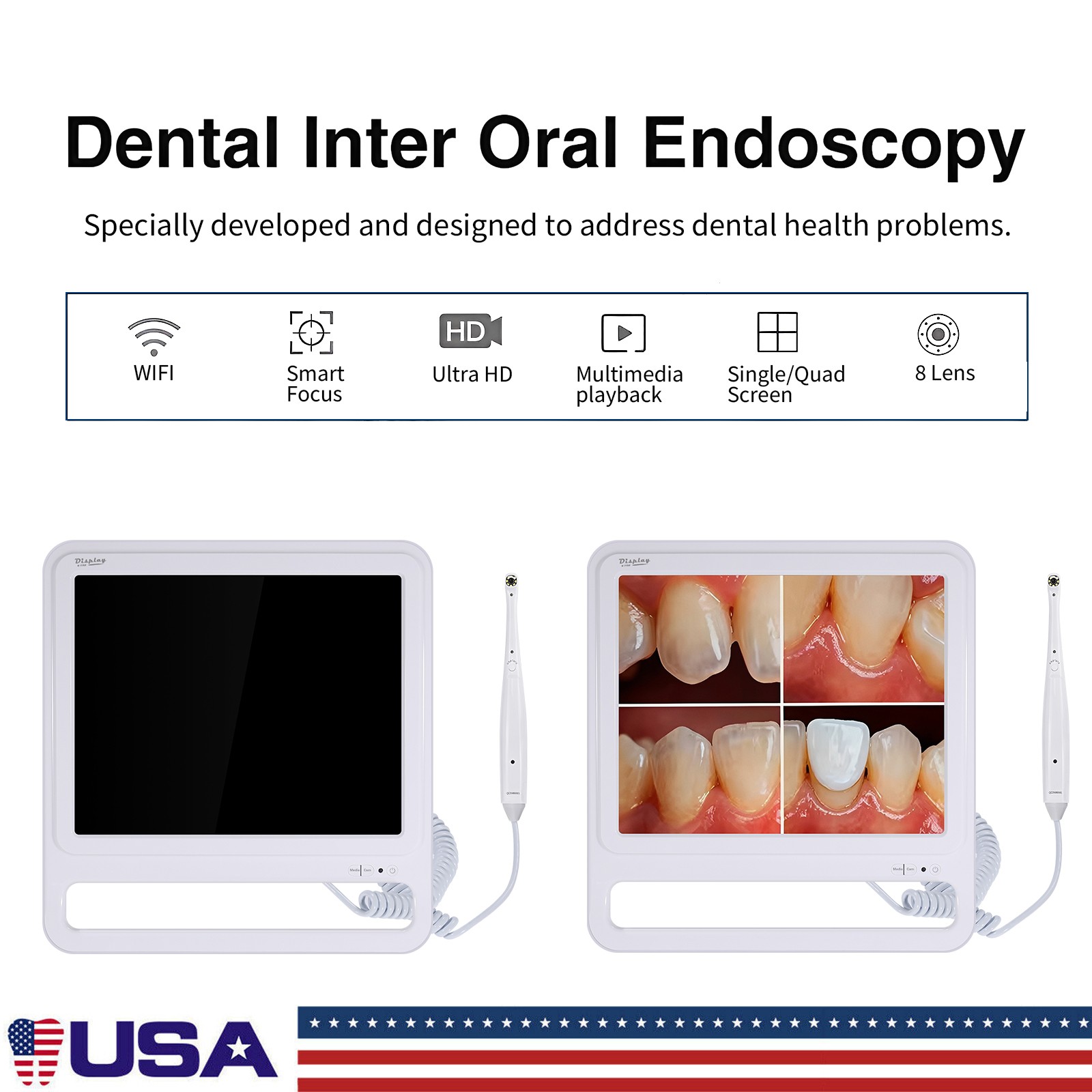 Pro Touch Screen Dental LED Implant Motor System +20:1 Contra Angle Handpiece US