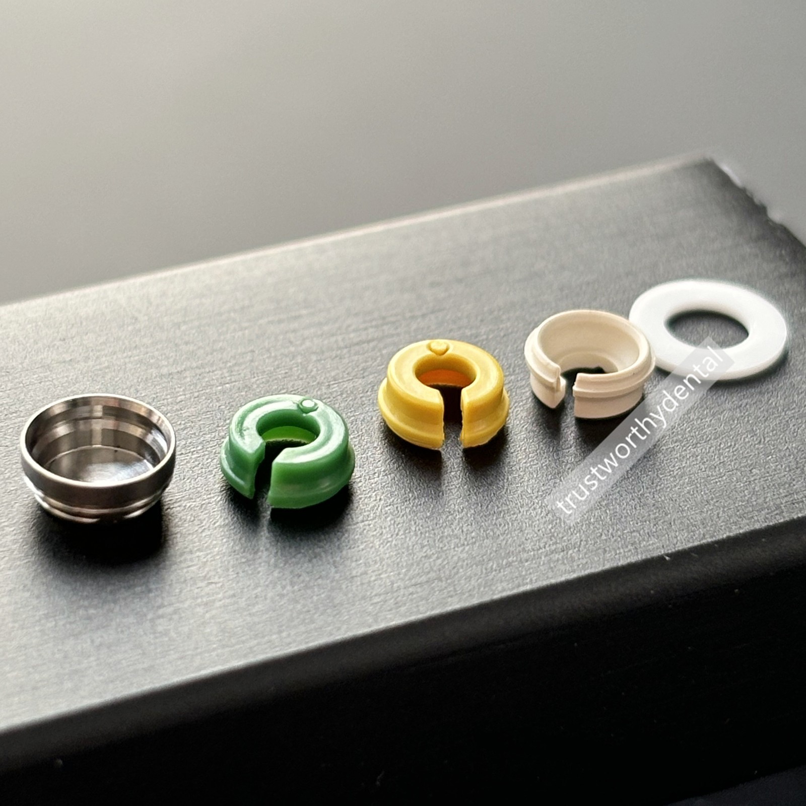 Dental Novaloc Retention Inserts Caps Peek Matrix Locator Housing Mounting Tool