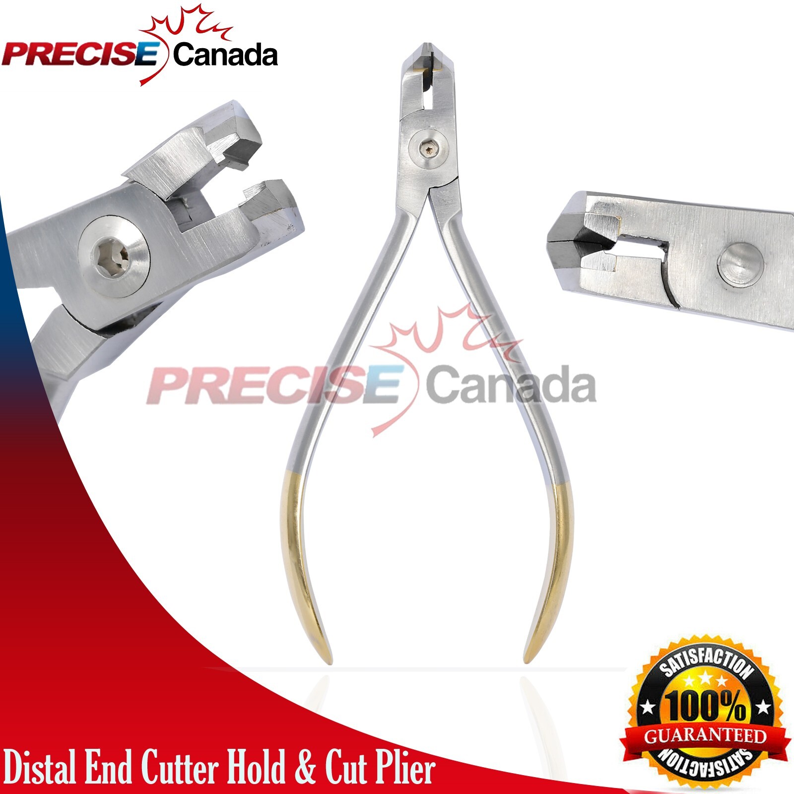T/C Distal End Cutter Flush Cut Wire Orthodontic Plier Safety Hold Wire Pin