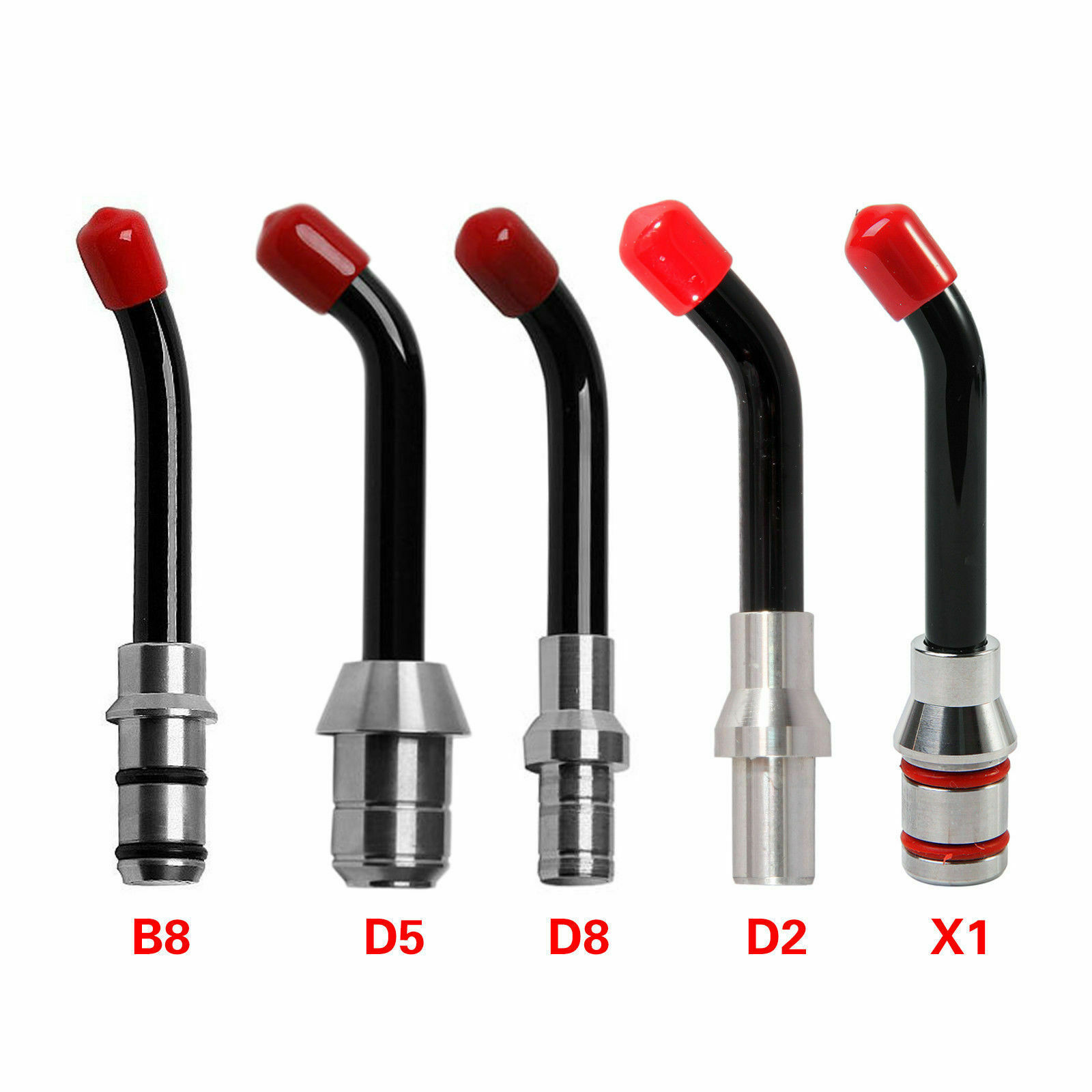 Universal Dental Optical Fiber Guide Rod Tips LED Lamp Curing Light 5 Choices