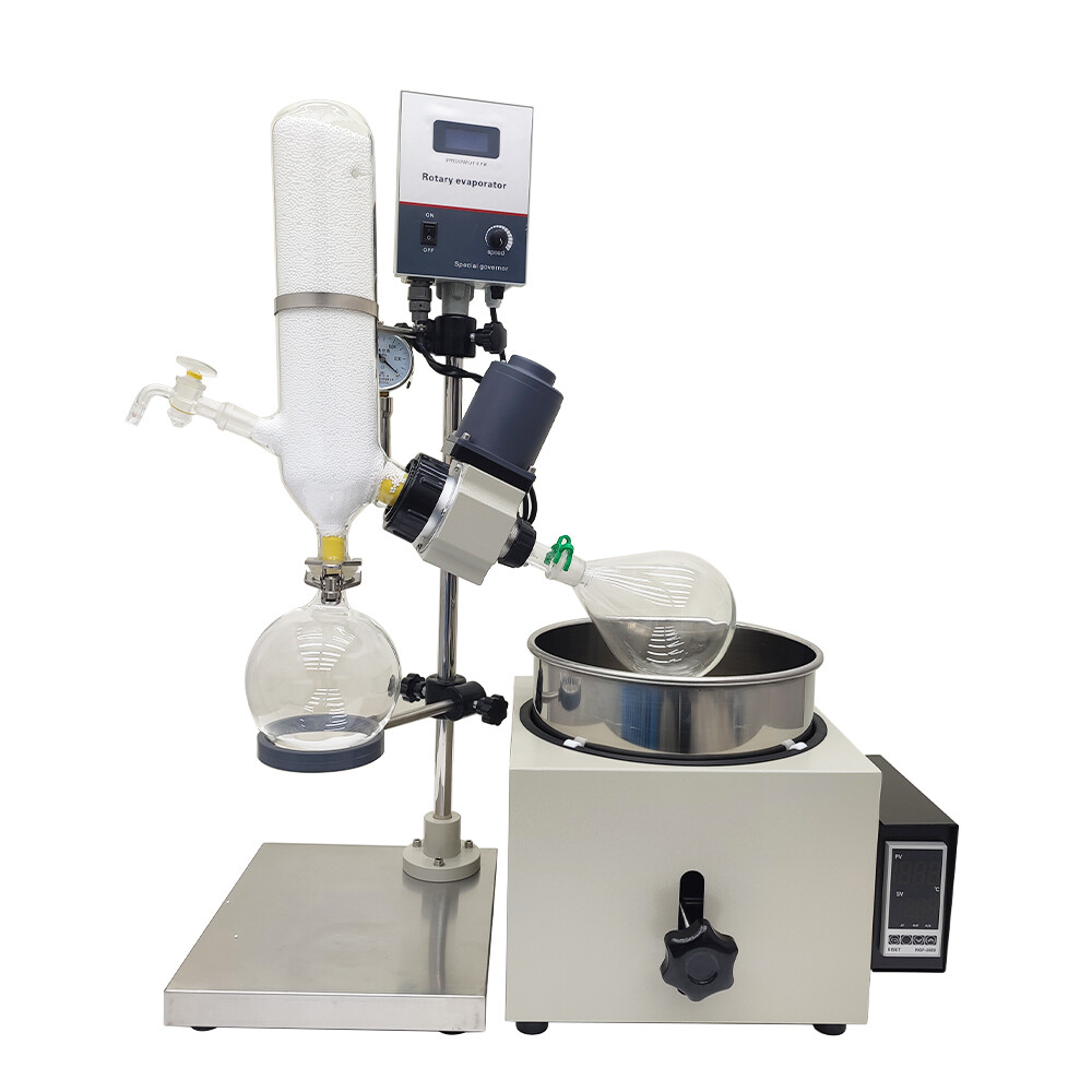2L Lab Rotary Evaporator Rotavapor Digital Heating Bath Test Machine Lab Devices