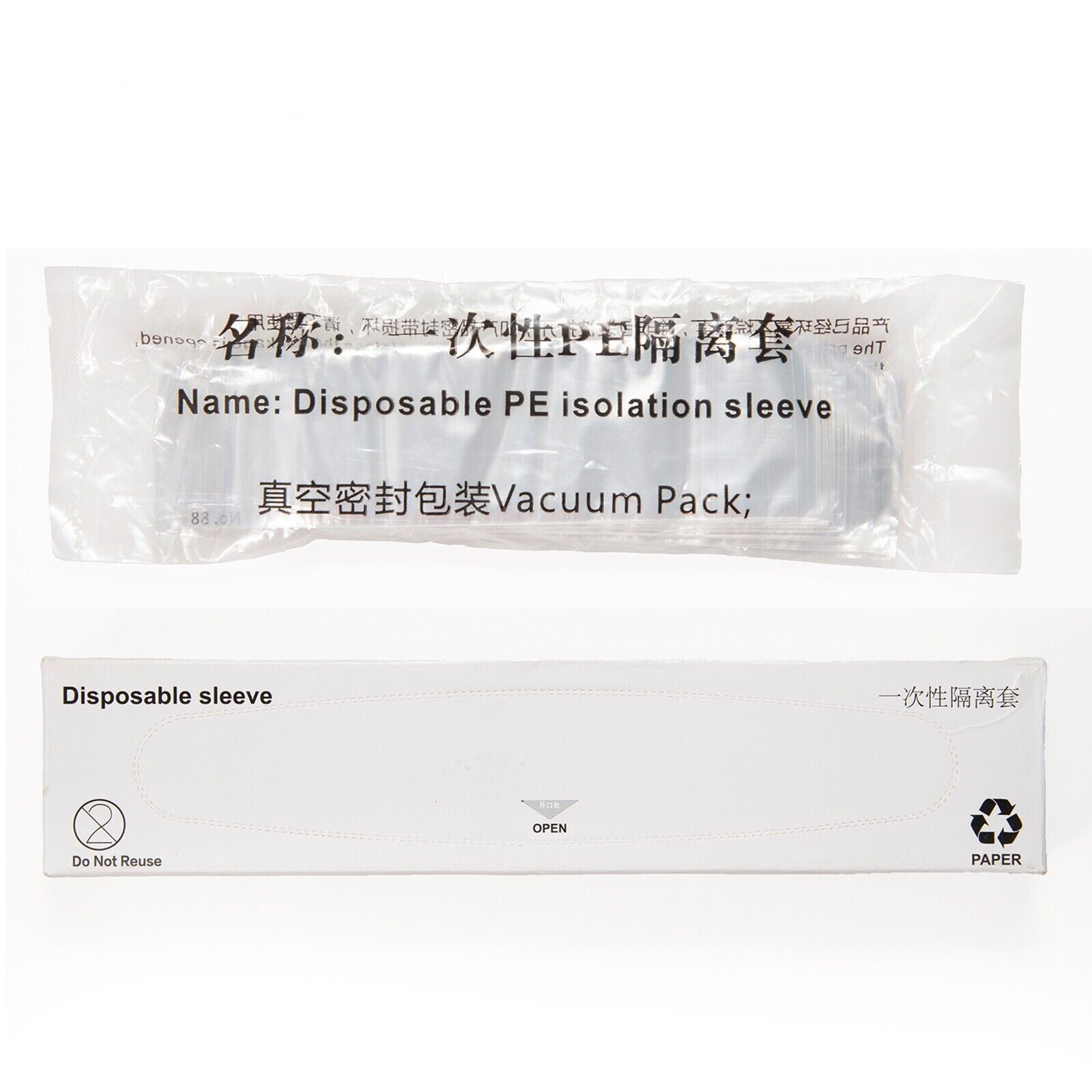 1000PCS Dental Woodpecker iled Curing Light Lamp PE isolation Sleeve Cover