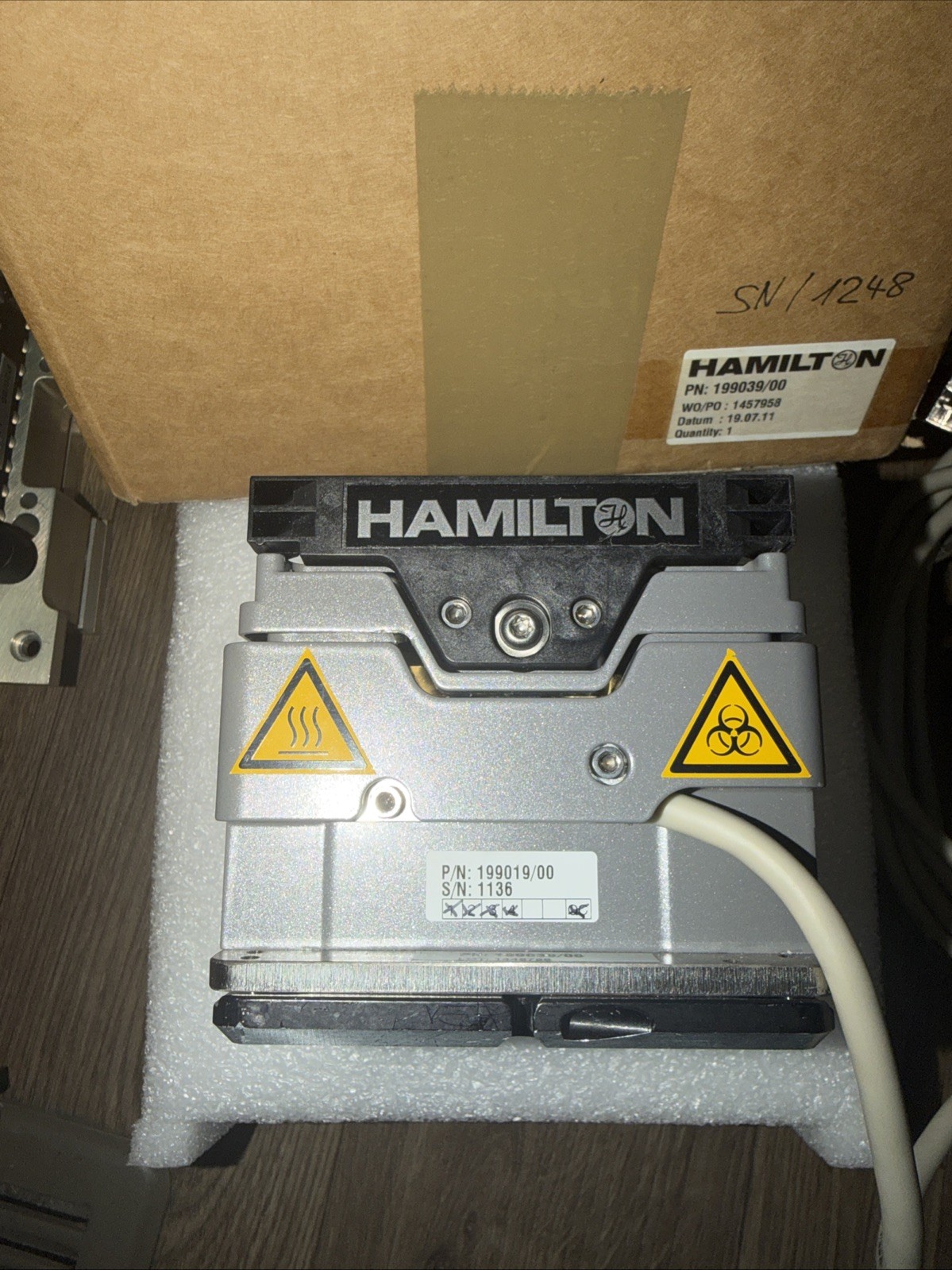 HAMILTON 199039/00 HEATER SHAKER