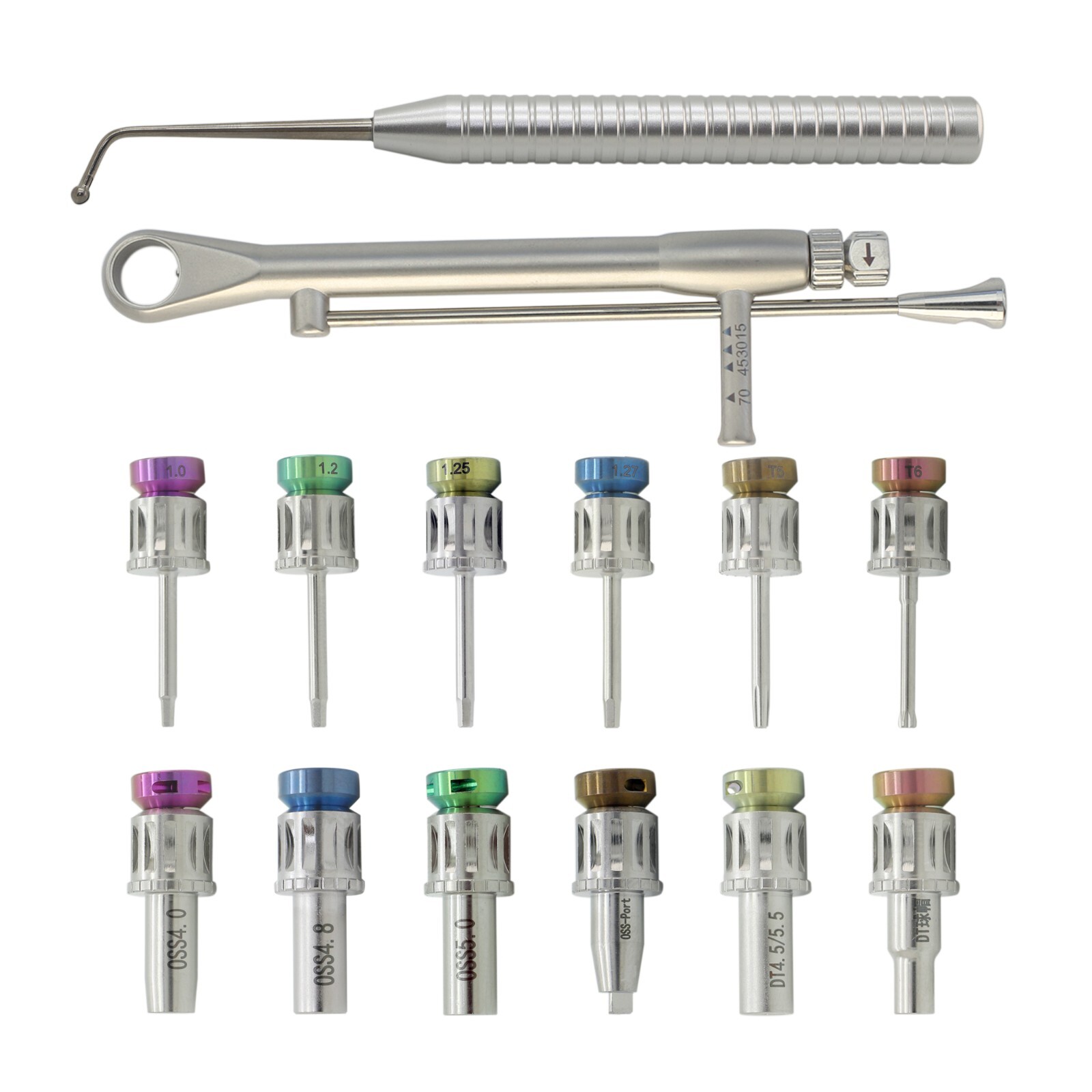 Universal Implant Drivers Kit Prosthetic Hex Screwdrivers Locator Manual Adapter