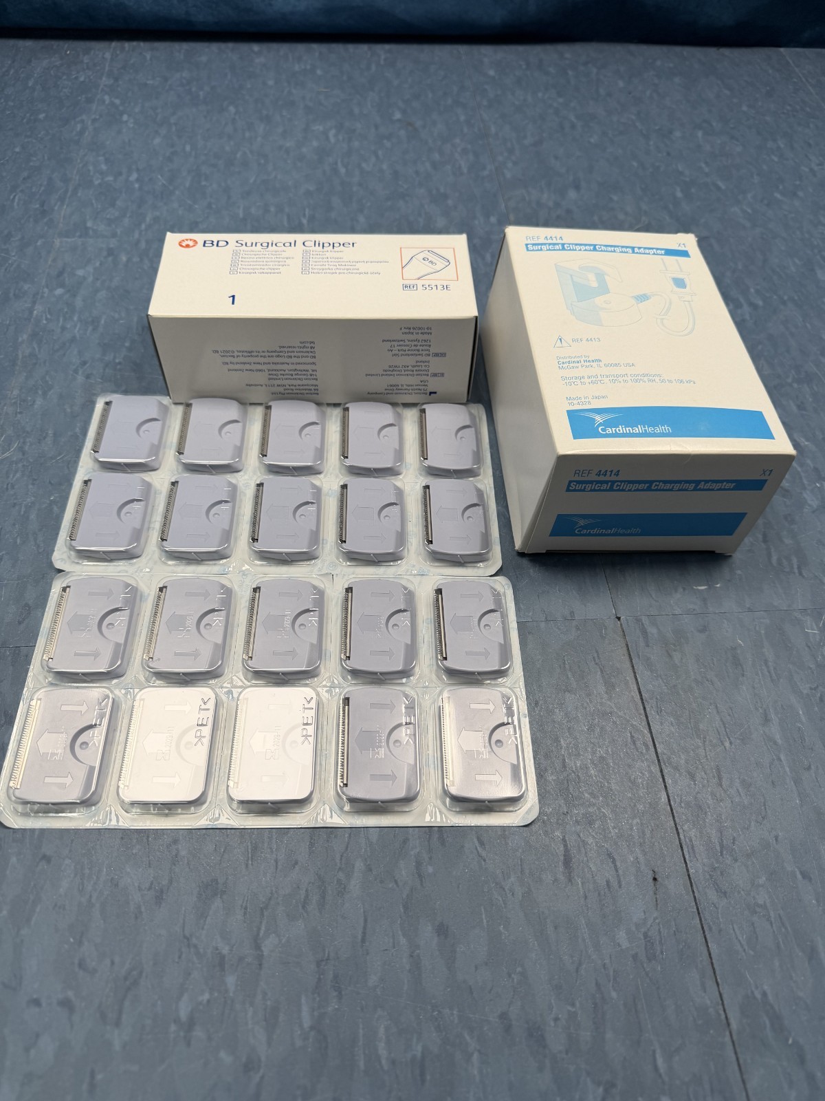 BD 5513E Surgical Clipper w/ 4414 Charger & 10x Blades Free Shipping NEW in Box