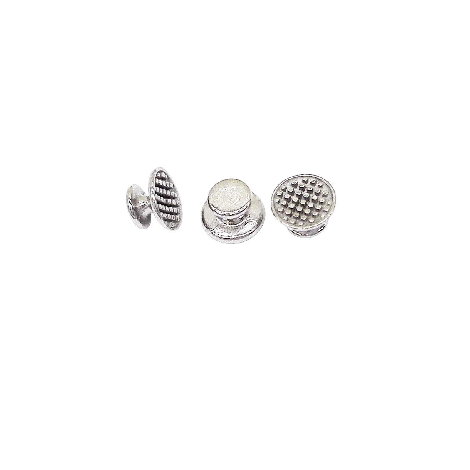 50pcs MacDent Dental Orthodontic Lingual Buttons Bondable Round Base 10pcs/pack