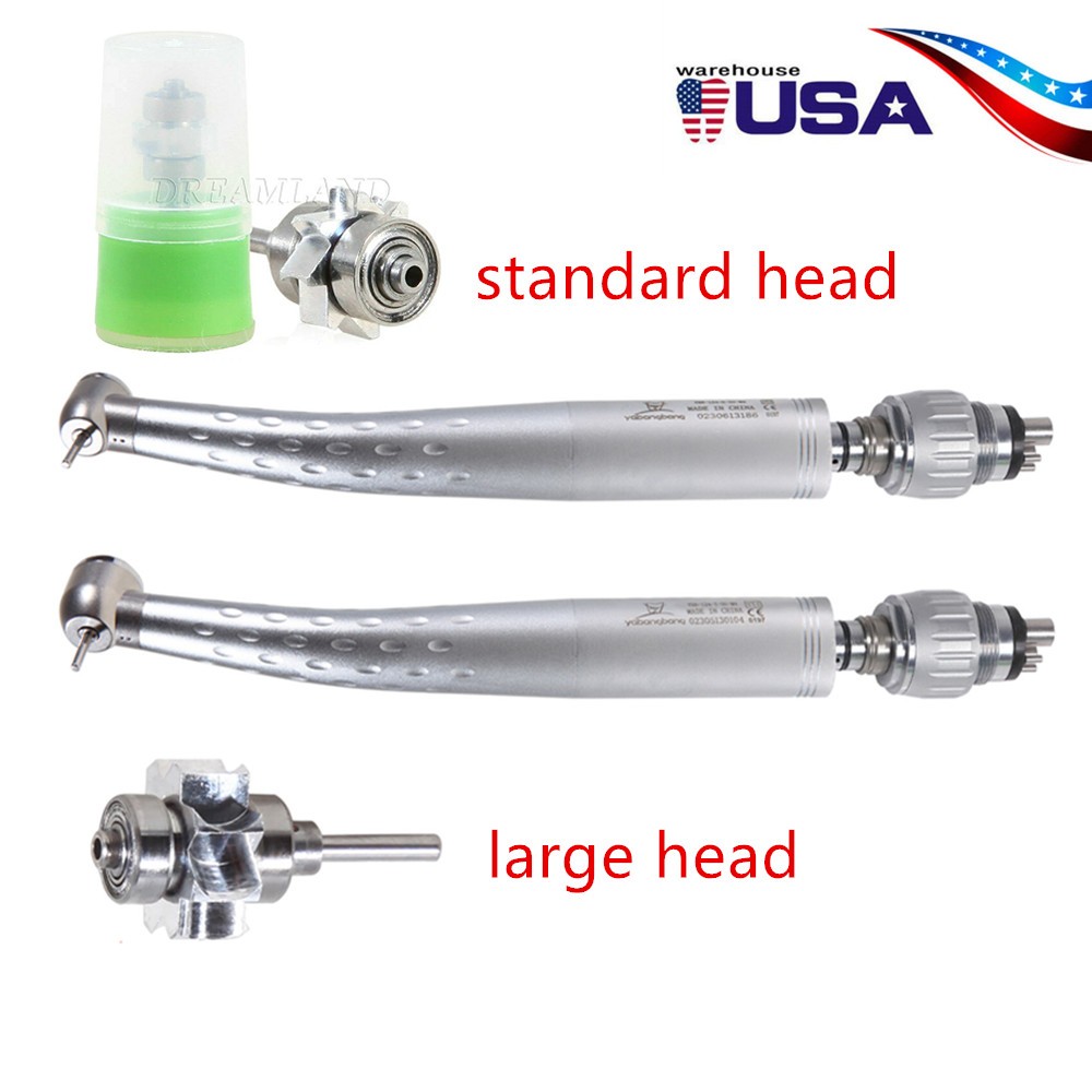Dental High Speed Handpiece Turbine/4 Hole Quick Coupler /standard/large head