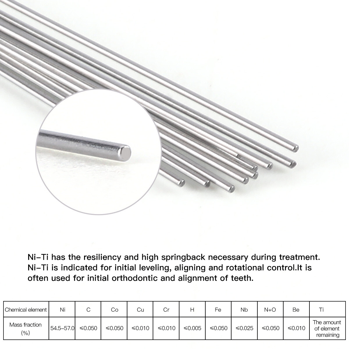 AZDENT Dental Ortho Brackets MBT Roth/Buccal Tubes 1st 2nd Molar/Niti Arch Wires