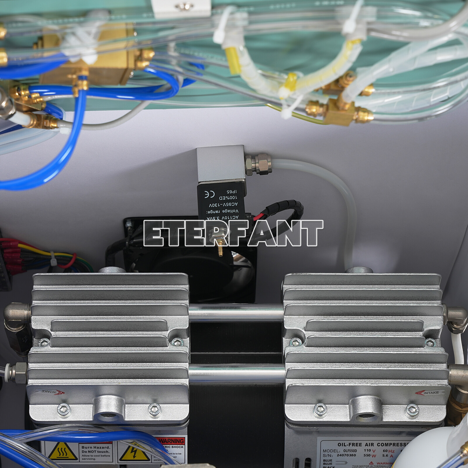 Dental Portable Delivery Unit Air Compressor Suction System 4 Holes BD-402 US