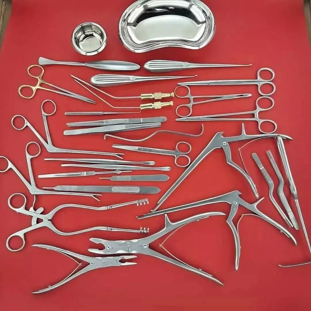 20 Pcs Set Neuro Spinal Surgery Surgical Orthopedic Instruments high Quality