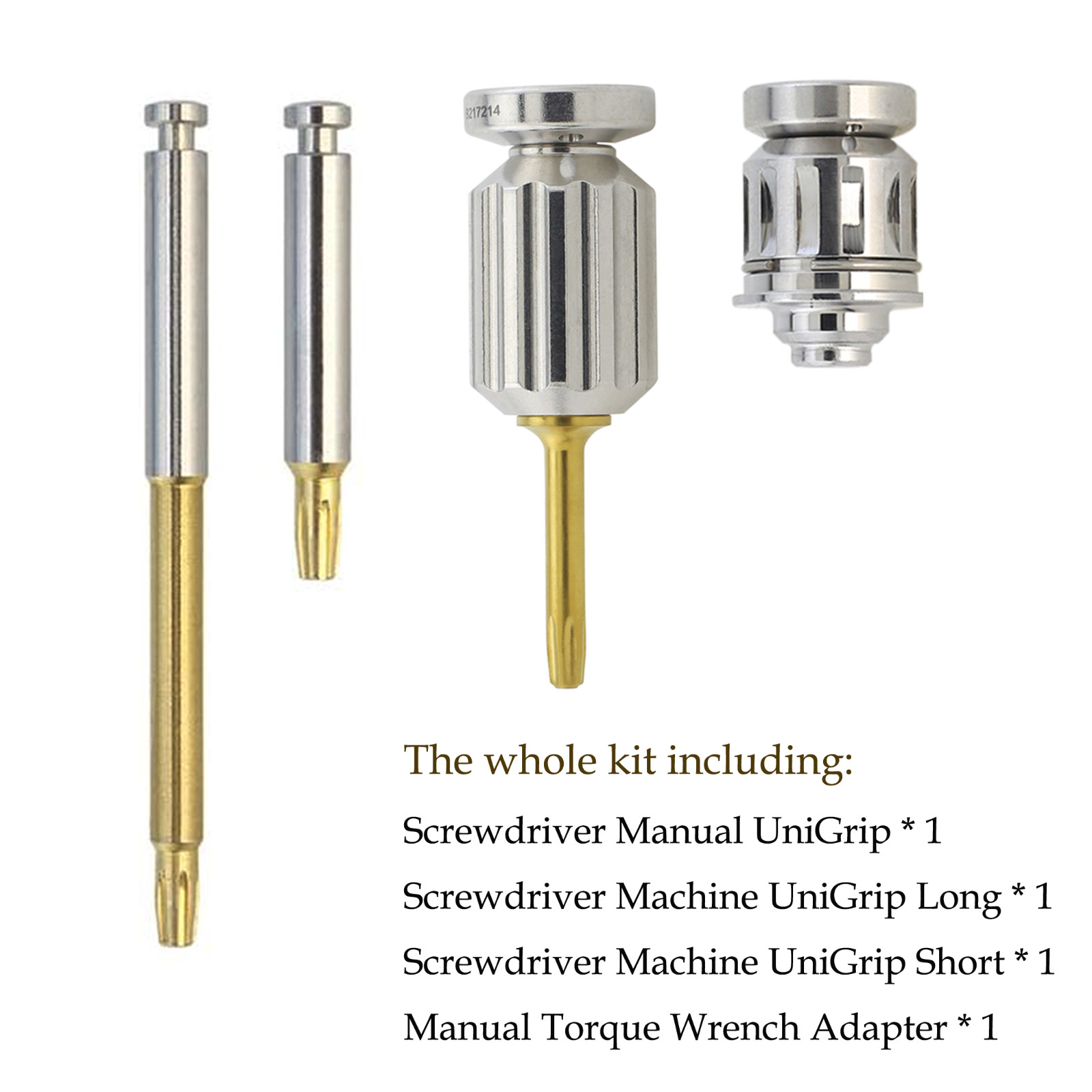 Implant Screwdriver Nobel Biocare UniGrip Driver Manual Torque Wrench Adapter