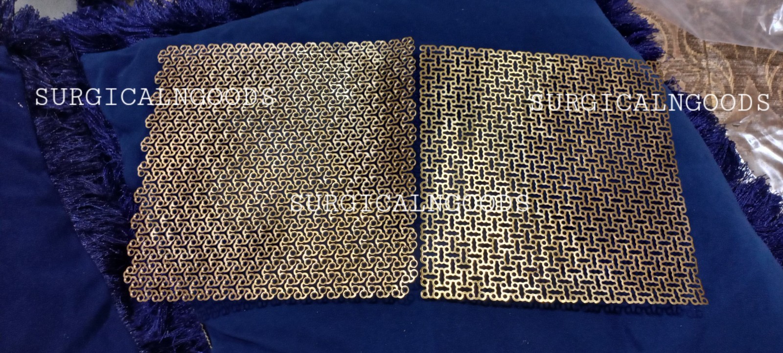 Craniofacial Titanium Mesh Skull Plate 150×150 3pc Cranioplasty with Screws 20pc