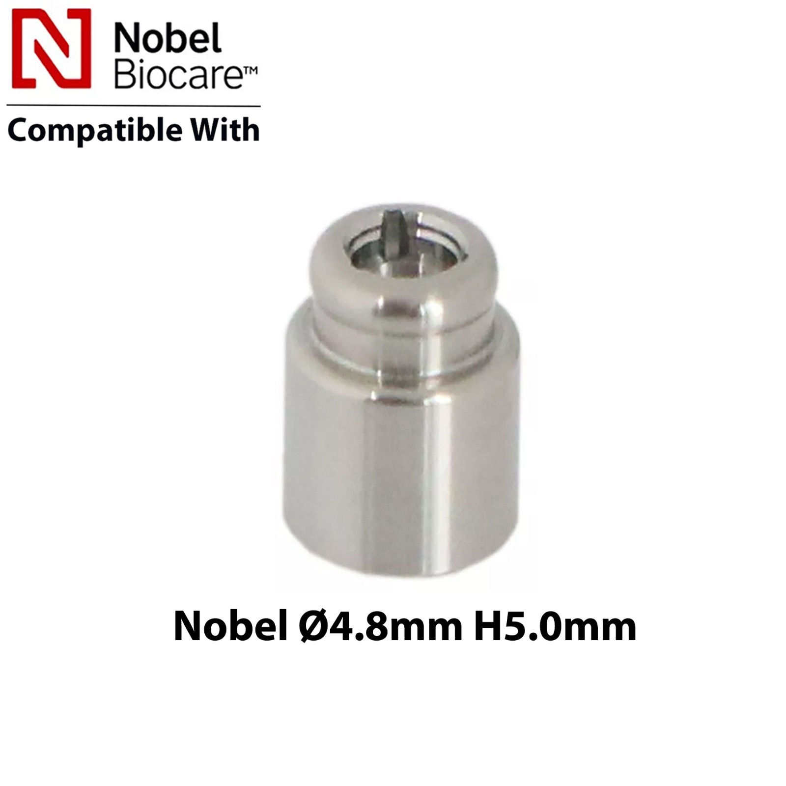 lmplant Multi-Unit ∅4.8mm Locator Abutment Fits Hiossen Osstem Nobel Active