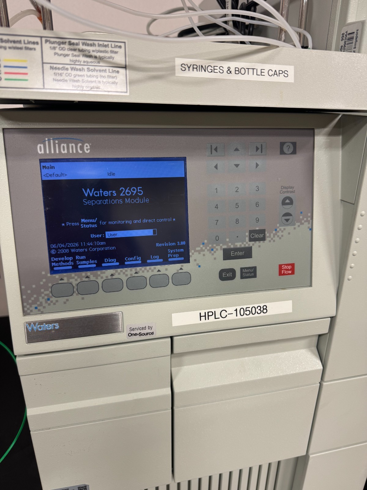 Waters e2695 Separations Module 2998 PDA Detector HPLC System #18233