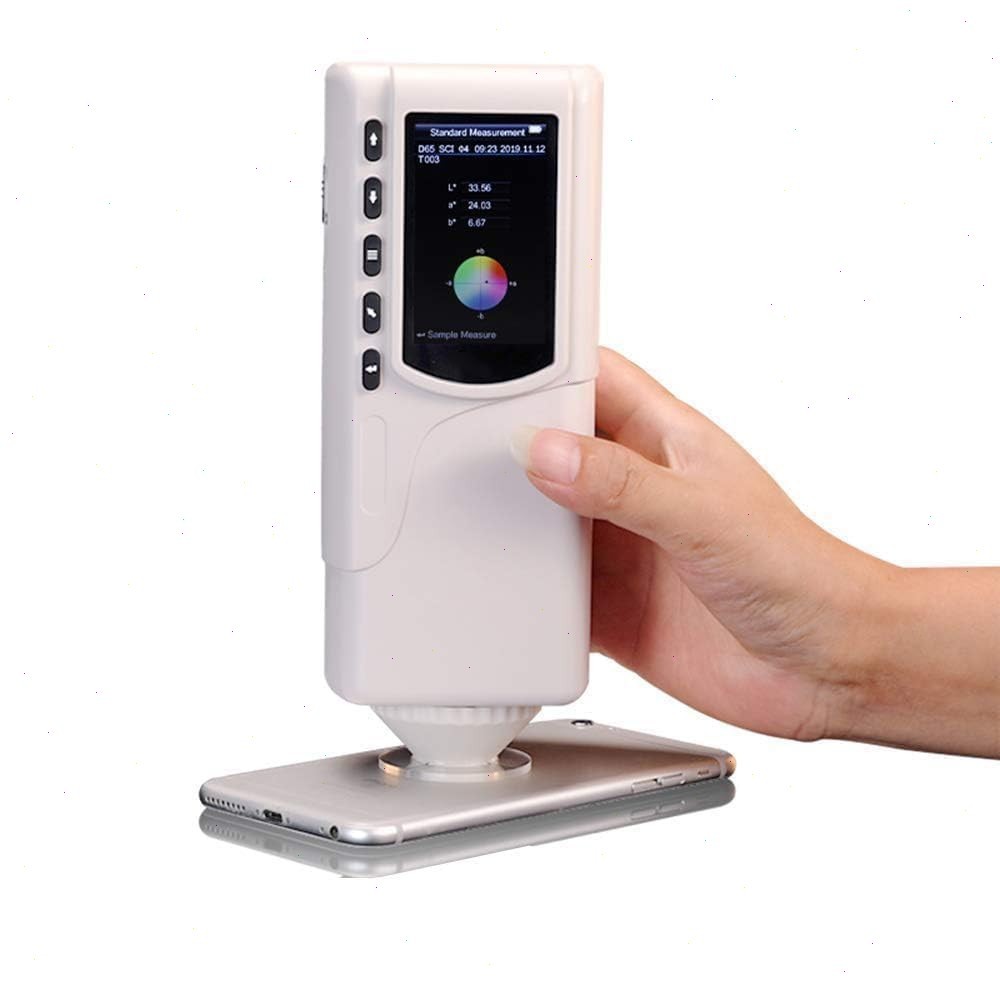 Colorimeters Lab Color Meter with Aperture 4mm for Food Plastics Painting Ink
