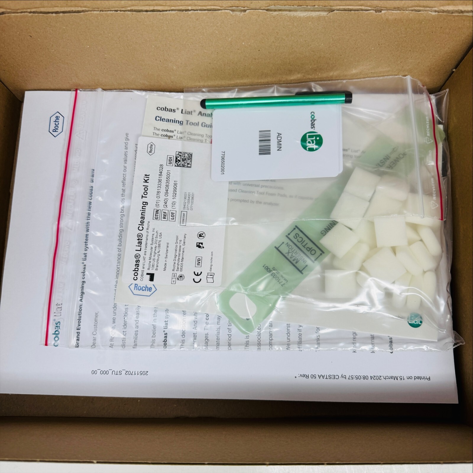 Roche Cobas Liat Lab Analyzer REF 07341920190, Made in Switzerland