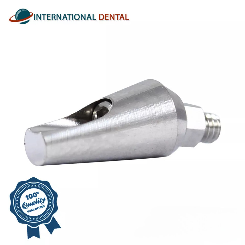 5 Angulated Titanium Abutment 15° Dental Fixture Prosthetics Int Hex Dentistry