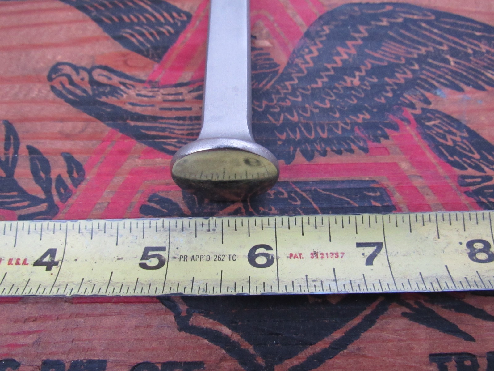 Howmet Howmedica Vitallium Moore Chisel 6839-3 Vintage Orthopedic Surgical Tool