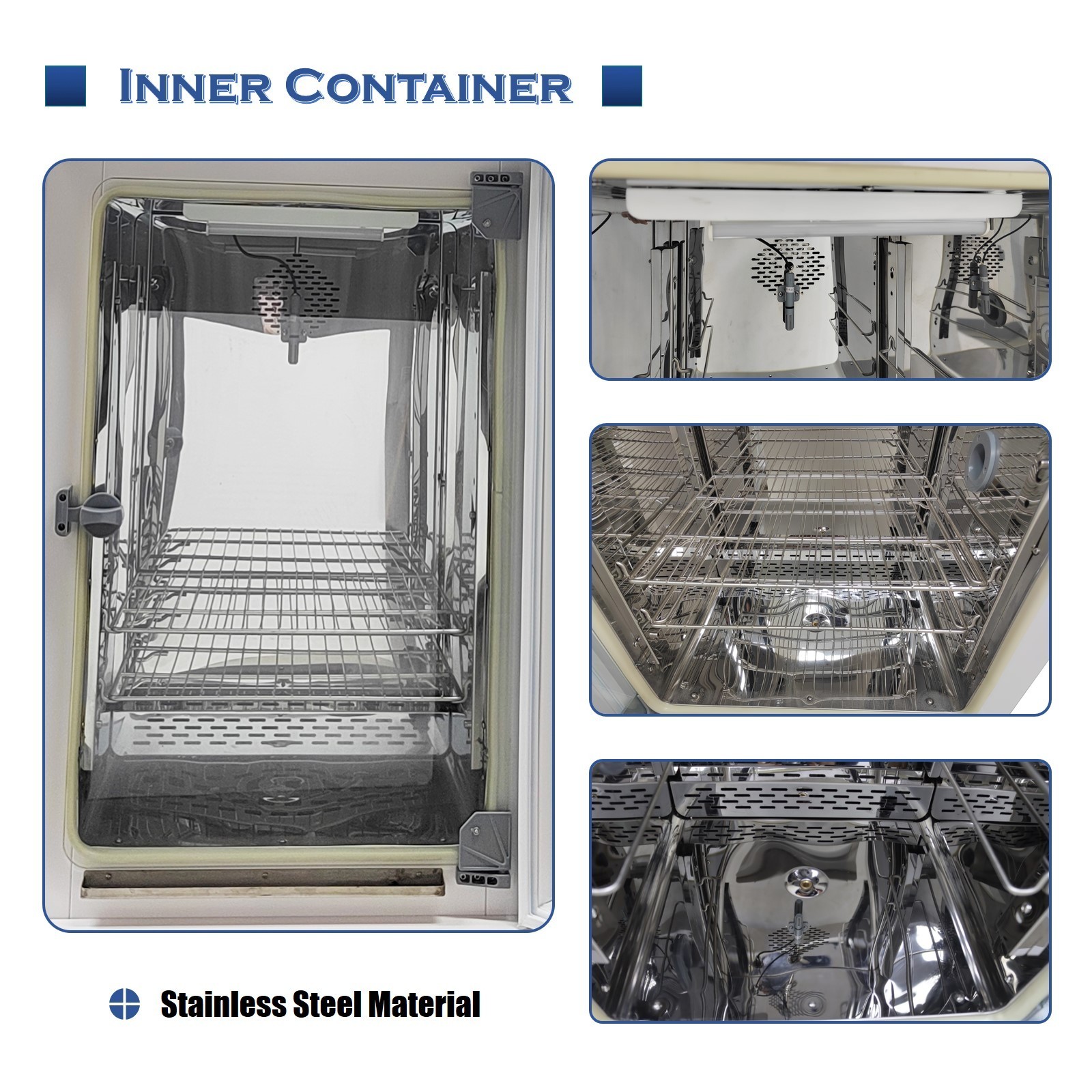 220V Constant Temperature&Humidity Incubator 41-149°F Inside Humidify Incubator