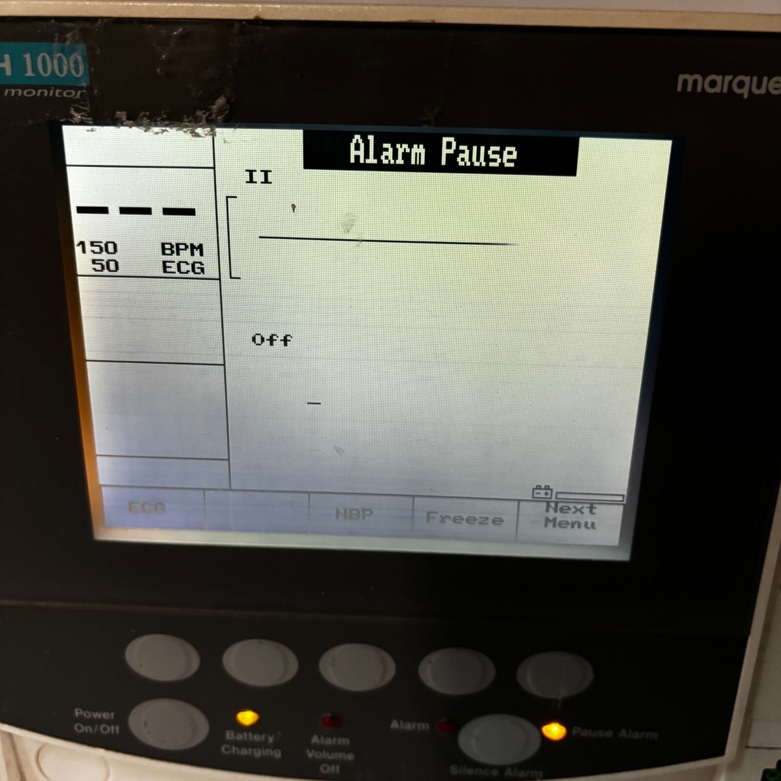 MARQUETTE SYSTEMS DASH 1000 PATIENT MONITOR 100-240V 0.15..0.3A DASH1000 🎯