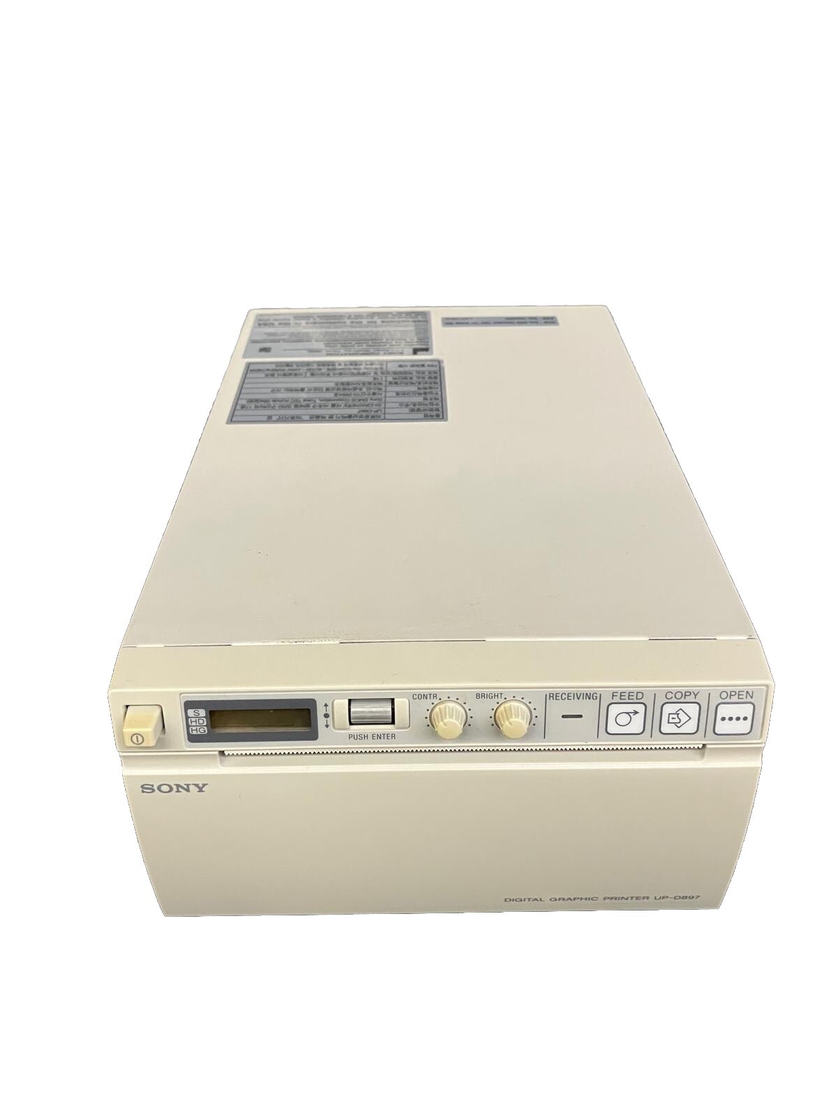 Sony Digital Graphic Printer UP-D897 Black and White Thermal Printer USB EXCELLENT
